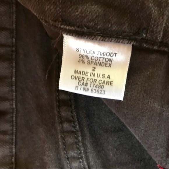 😀 FINAL DAY 😀 NYDJ BROWN FLARE JEANS - Picture 7 of 7